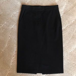 Black GBTSO pencil skirt